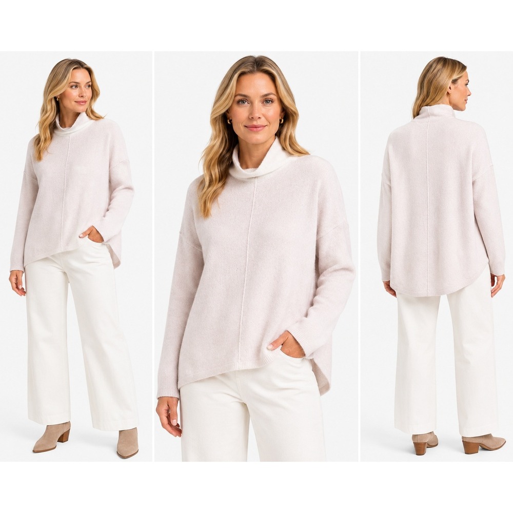 Kinross Sweater Quiet Luxury Minimalist Cashmere Blend Coquette Soft Girl